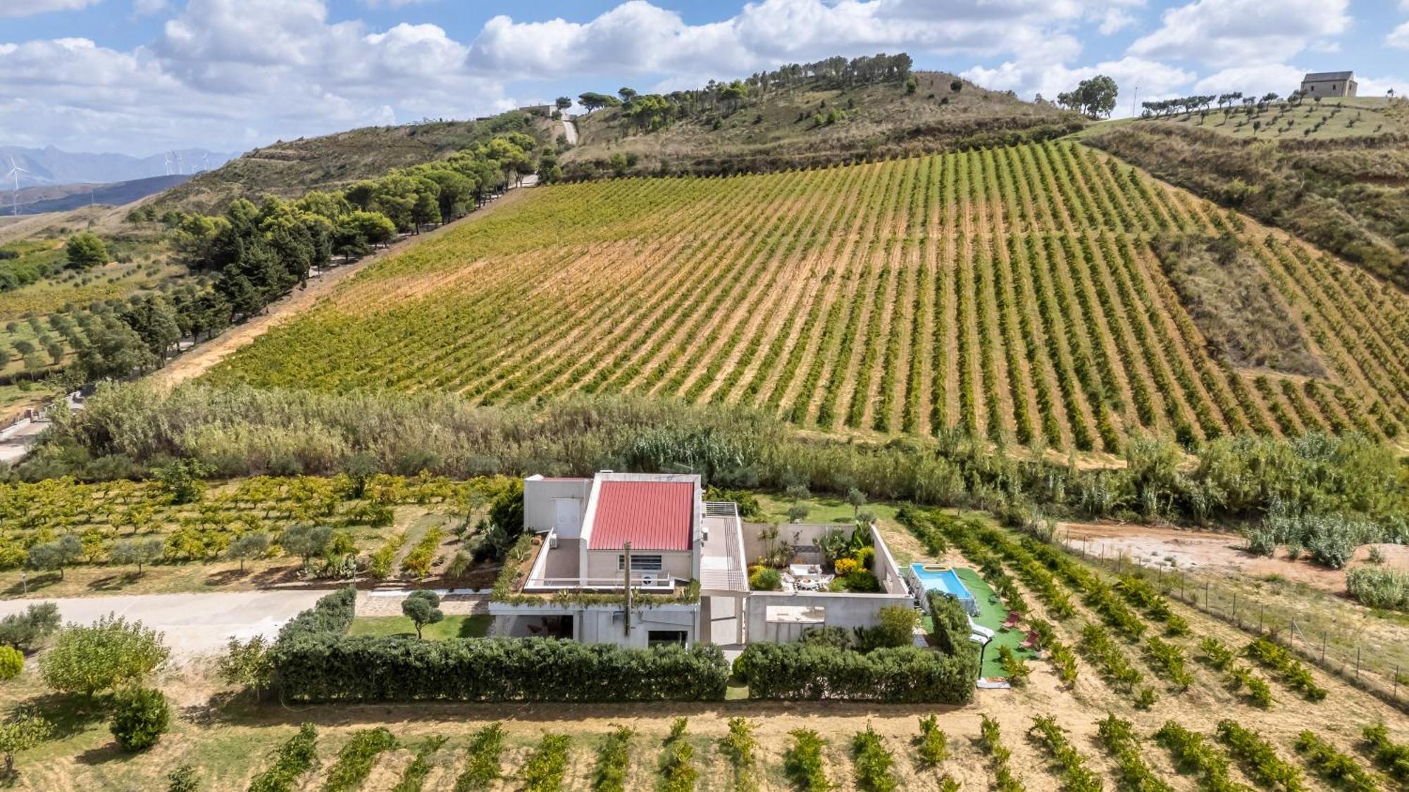 Villa Bonifato Vista Sulle Campagne E Sul Mare Siciliano Cozy House Italy Alcamo Ngoại thất bức ảnh