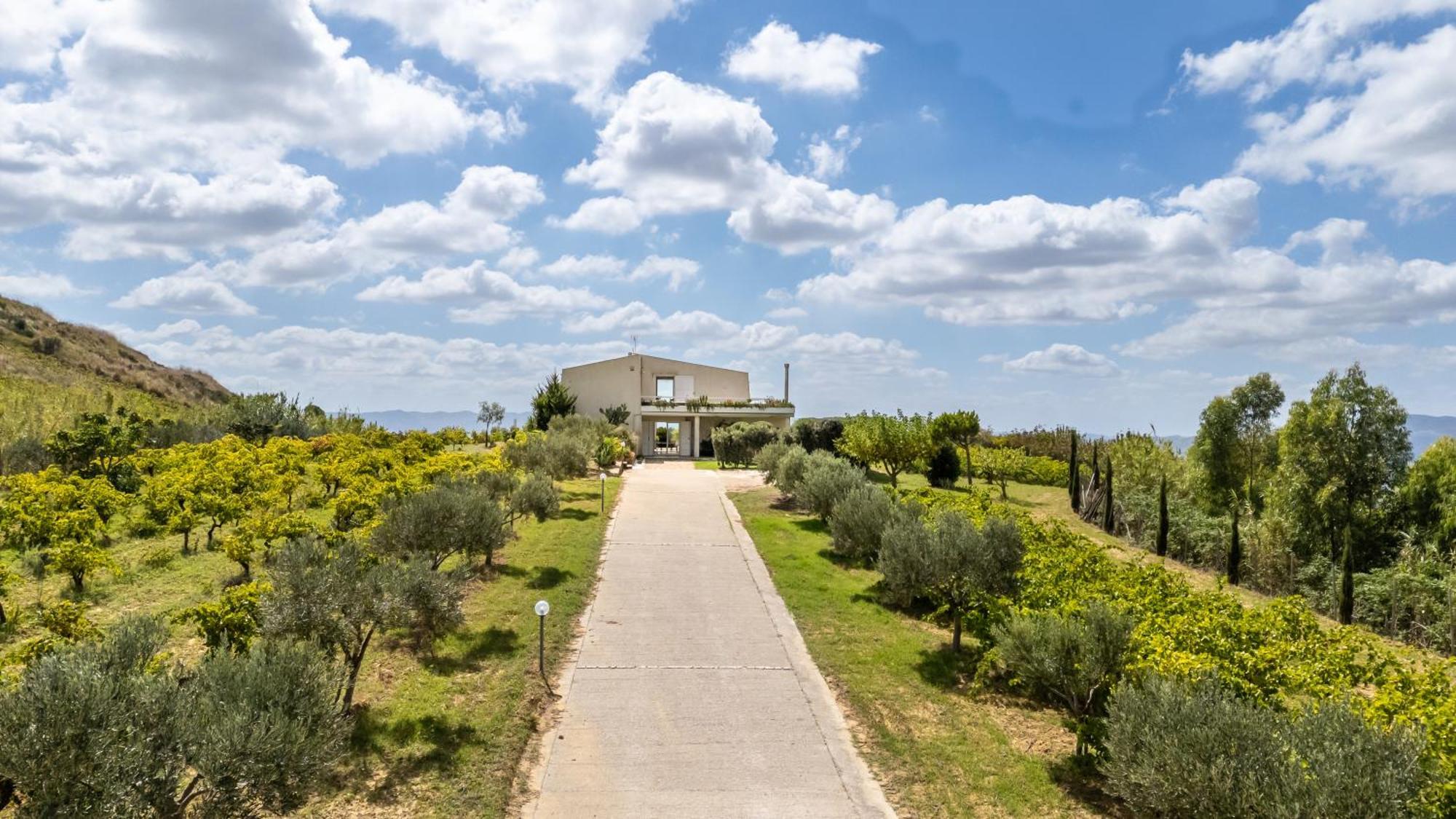 Villa Bonifato Vista Sulle Campagne E Sul Mare Siciliano Cozy House Italy Alcamo Ngoại thất bức ảnh